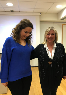 Dr Diana Gagliardi at ILO-ITC in Turin on 23 January 2019