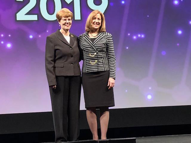 Dr Marilyn Fingerhut receives the 2019 American Industrial Hygiene Association (AIHA) Alice Hamilton Award